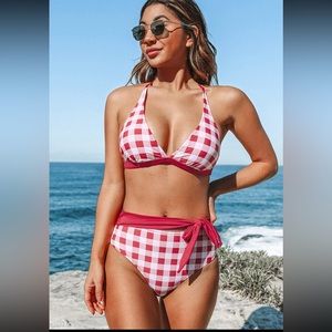 Gingham bikini